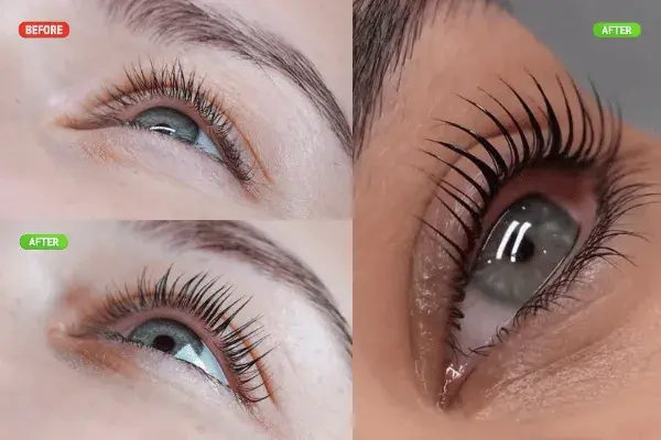 Lifting de Pestañas con técnica coreana